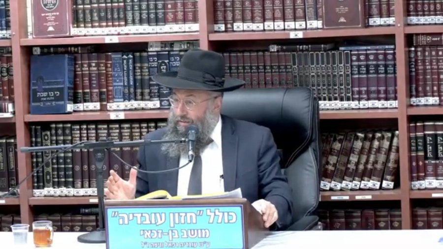 הגאון רבי בנימין חותה בשיחת חיזוק לאלול