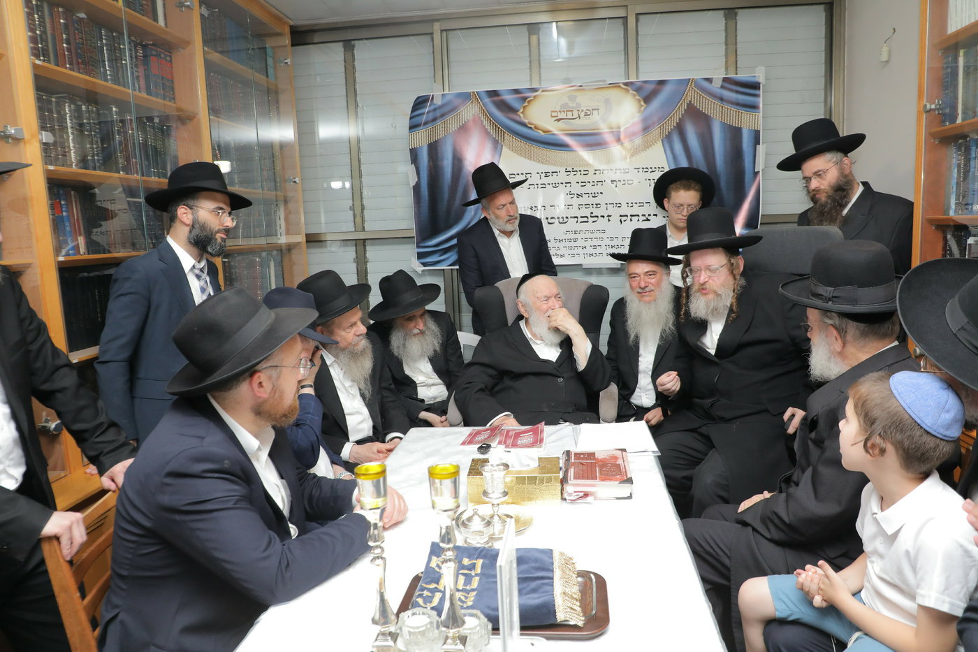 הגר"י זילברשטיין בפתיחת הכולל