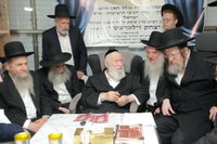 הגר"י זילברשטיין בפתיחת הכולל