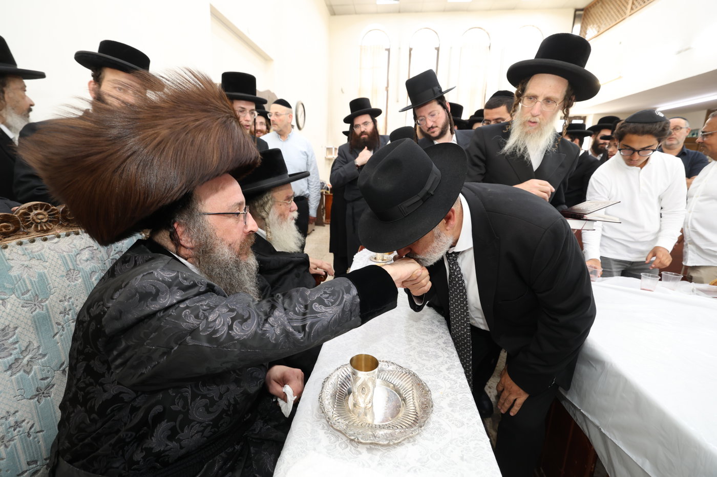 שמחת הברית לנכד האדמו"ר מביאלה בית שמש