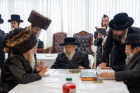 הגרי"מ שכטר בברית לנין האדמו"ר מפינסק קרלין זצ"ל