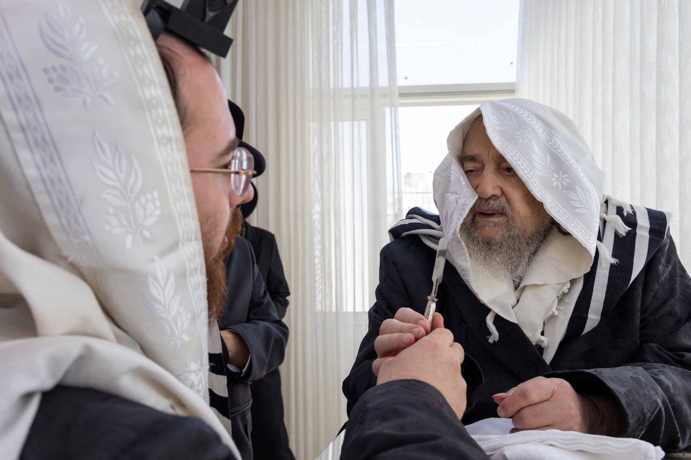 הגרי"מ שכטר בברית לנין האדמו"ר מפינסק קרלין זצ"ל