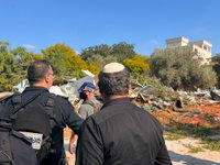 מדיניות השר בן גביר שוברת שיאים: המבנה הבלתי חוקי ה-10,000 נהרס