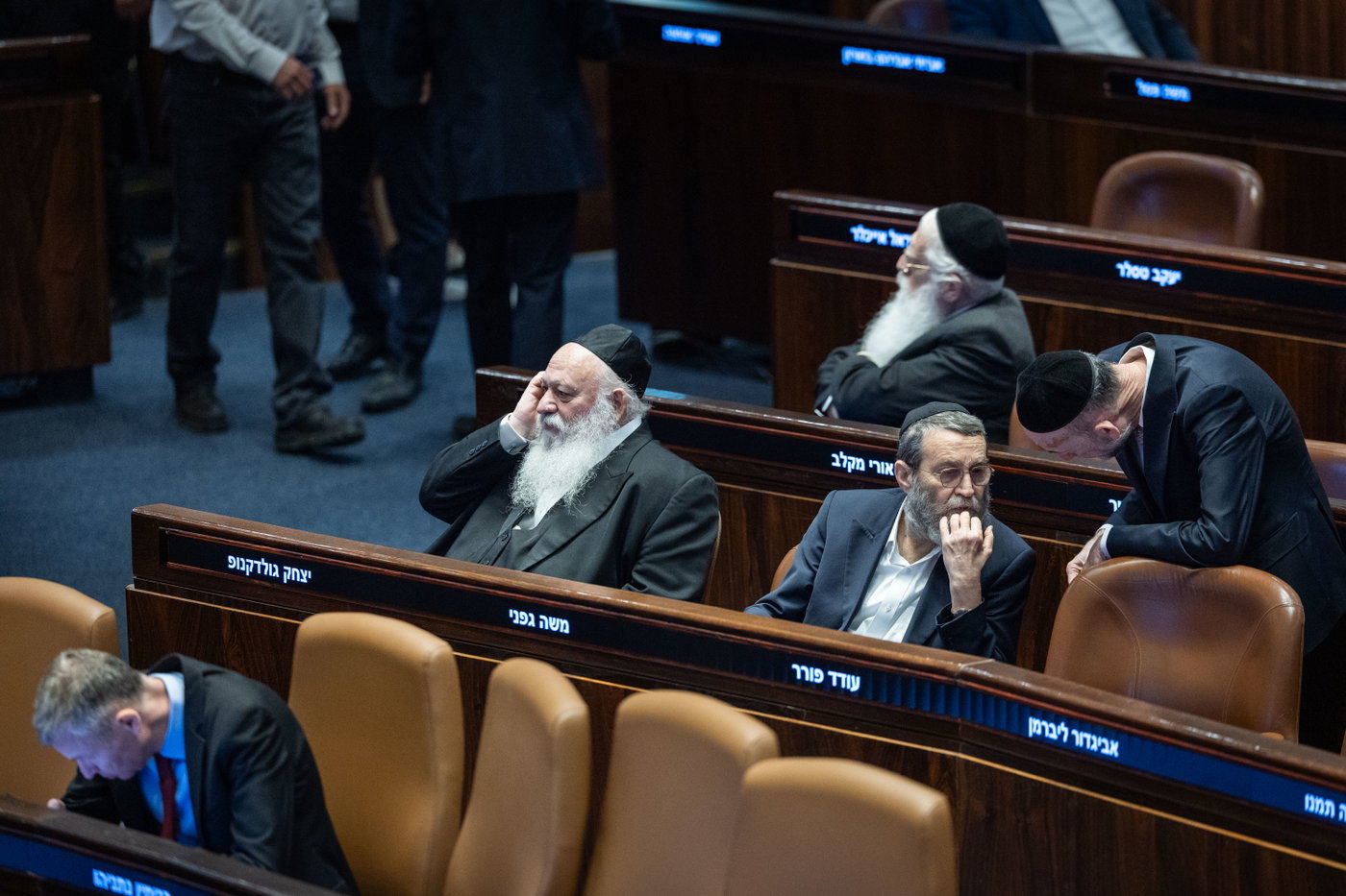 גפני ומקלב, בכנסת