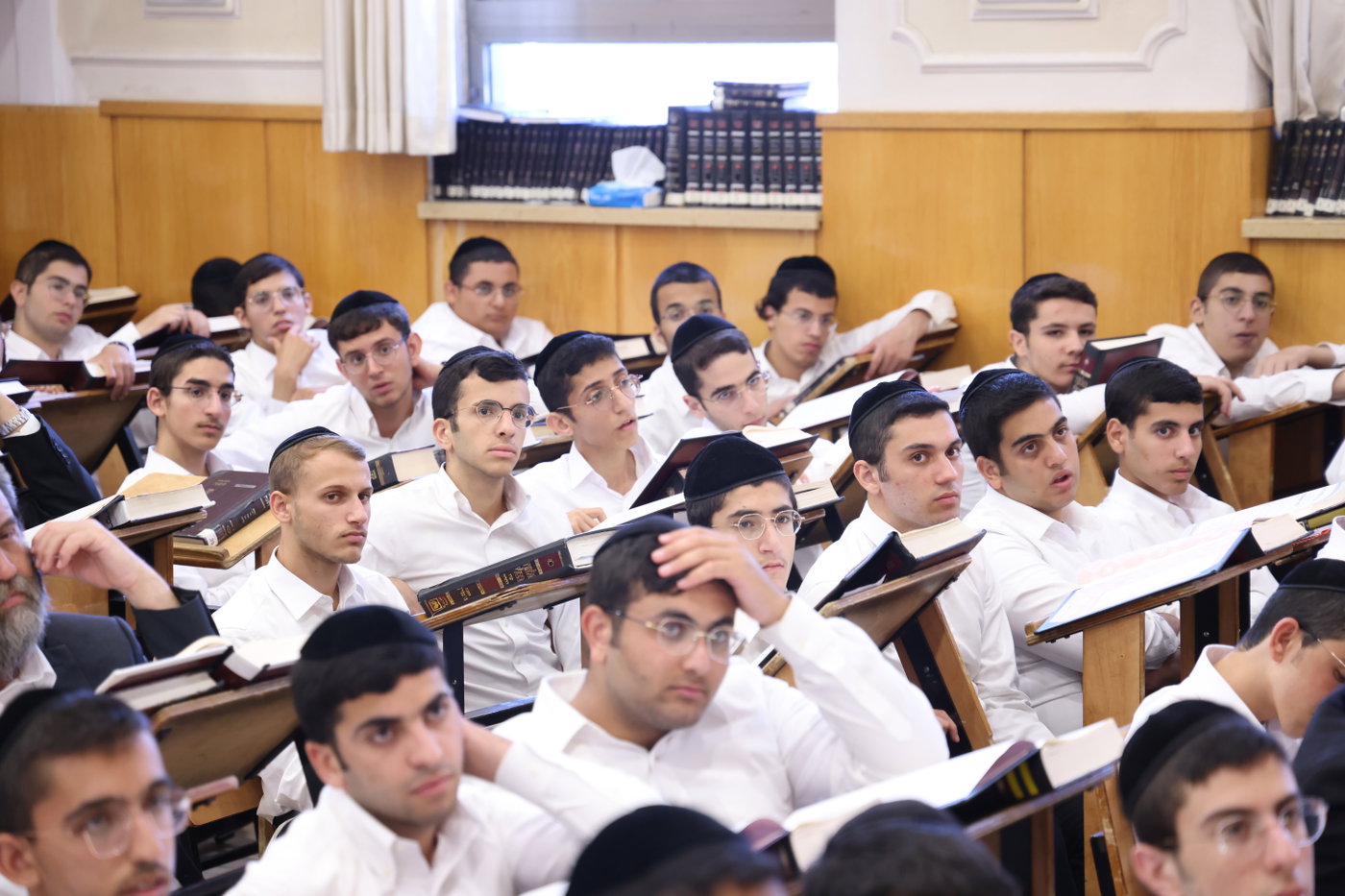 פתיחת זמן אלול בישיבת 'ברית יעקב'