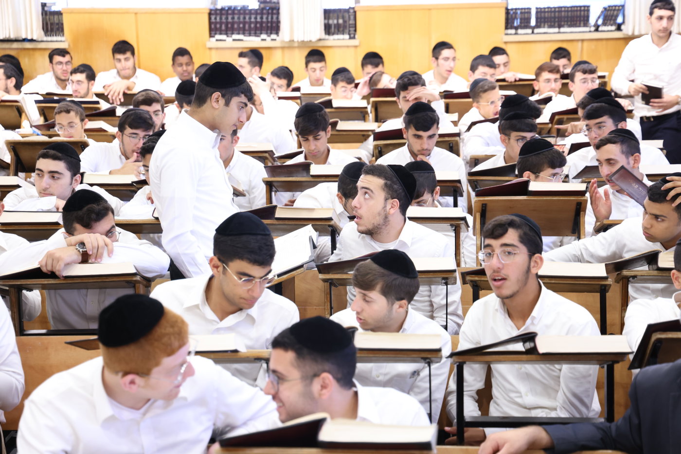 פתיחת זמן אלול בישיבת 'ברית יעקב'