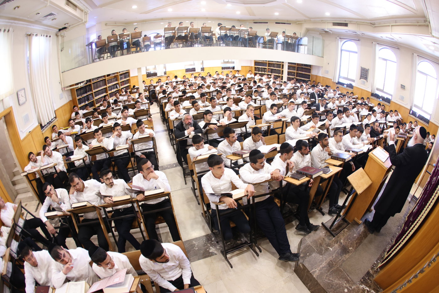 פתיחת זמן אלול בישיבת 'ברית יעקב'