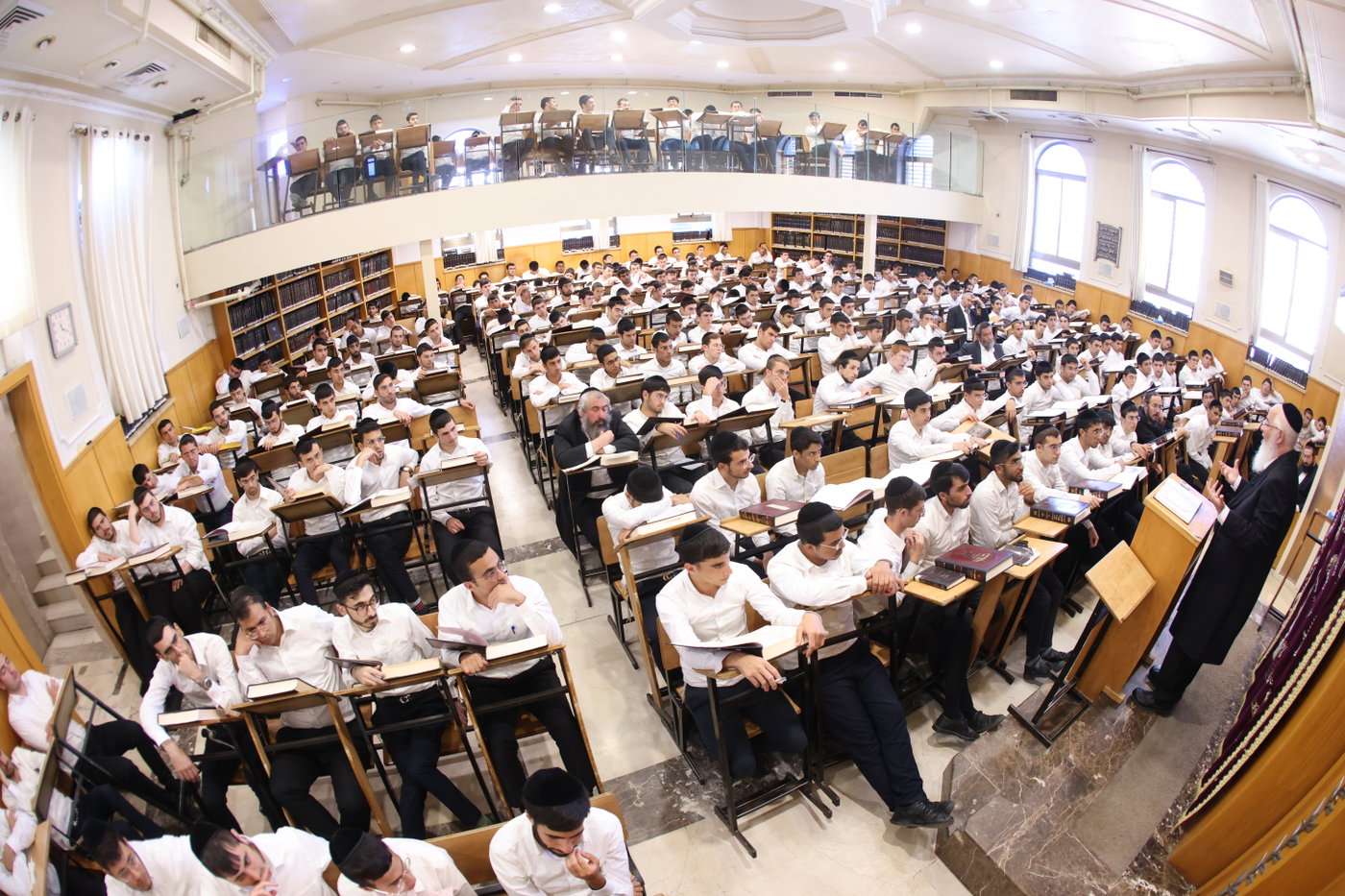 פתיחת זמן אלול בישיבת 'ברית יעקב'