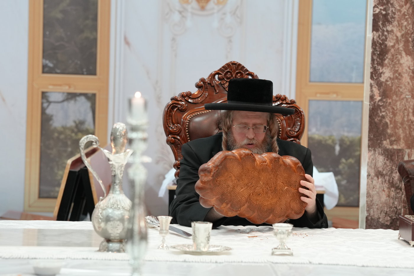 הילולא קדישא בשומרי אמונים