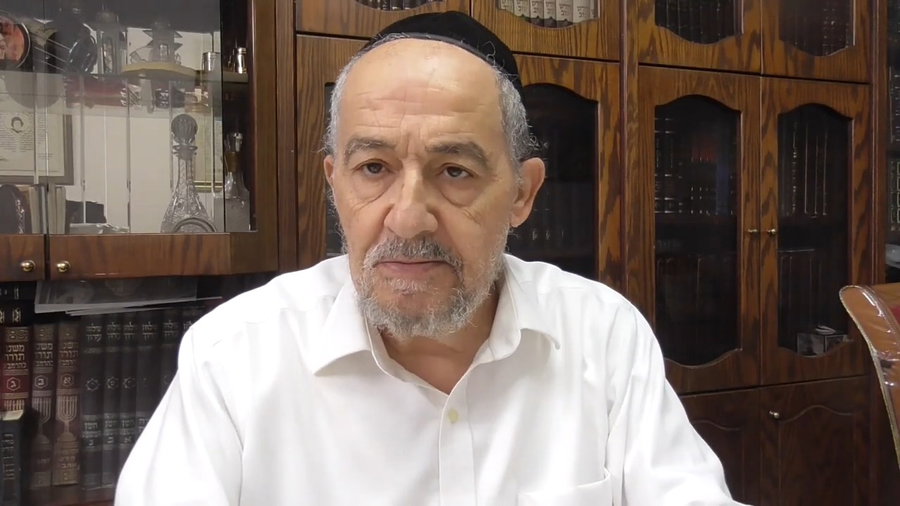 הרב מיכאל שושן עם וורט במרוקאית לפרשת כי תצא