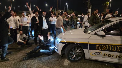 המעצר שמסעיר את המיינסטרים הליטאי: נכדו של הגר״נ זוכובסקי הוסגר לצבא | מהומות בכביש 443