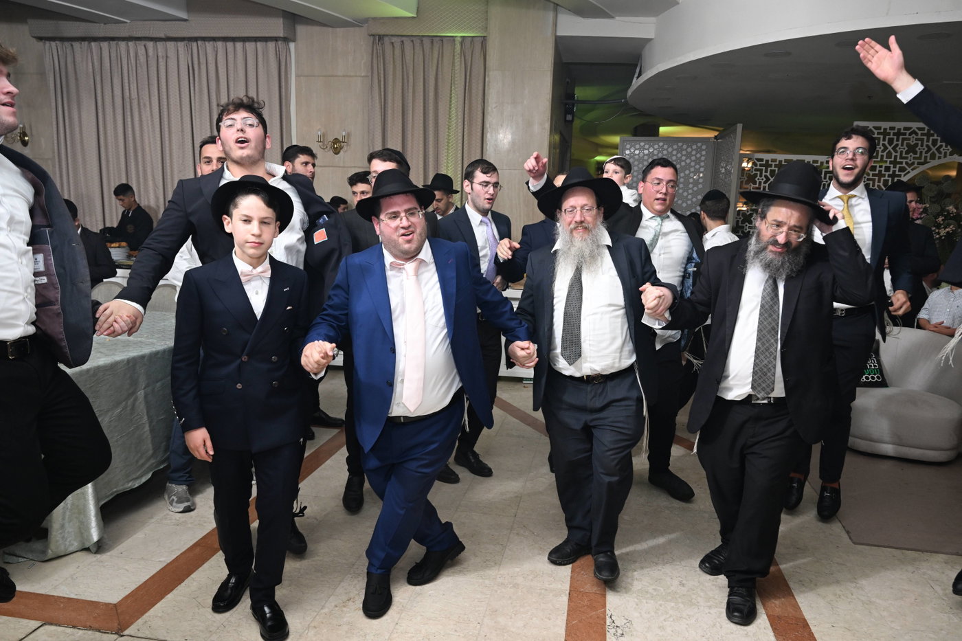 שמחת בר המצווה לבנו של יענקי קצבורג