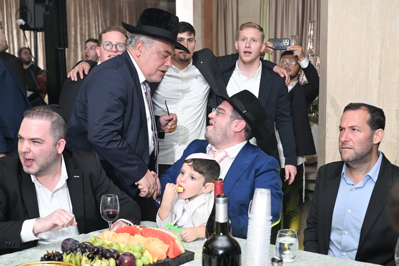 שמחת בר המצווה לבנו של יענקי קצבורג