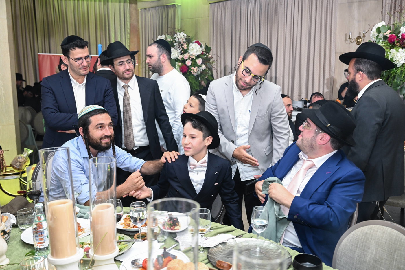 שמחת בר המצווה לבנו של יענקי קצבורג