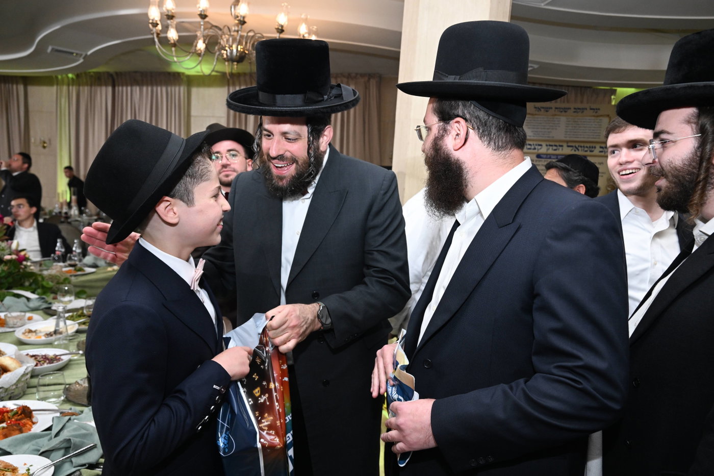 שמחת בר המצווה לבנו של יענקי קצבורג