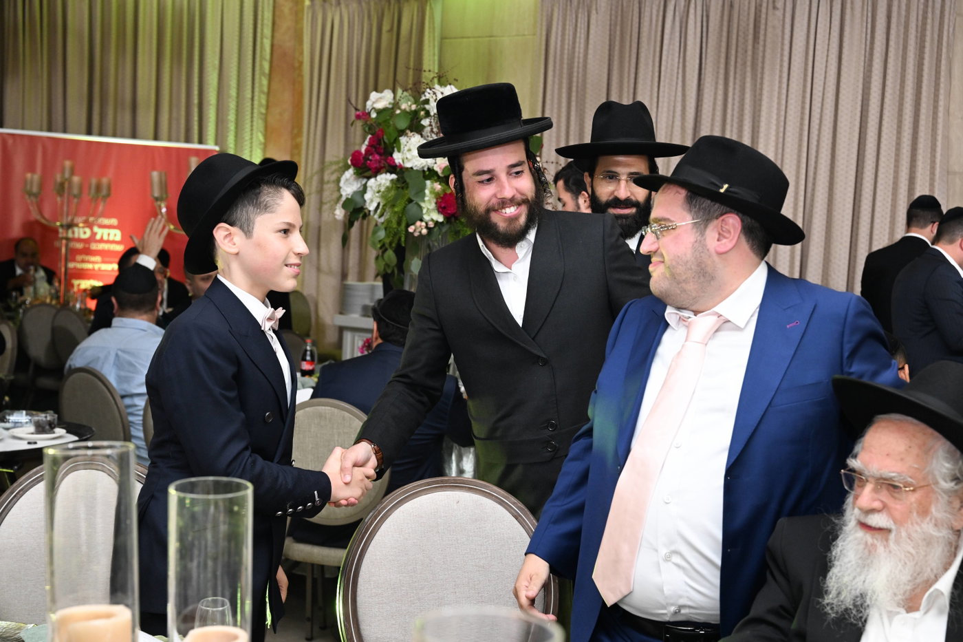 שמחת בר המצווה לבנו של יענקי קצבורג