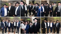 כל הברנז'ה התייצבה: יענקי קצבורג מ'הפרגוד' בירמץ את בנו הראשון | תיעוד נרחב