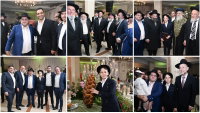 כל הברנז'ה התייצבה: יענקי קצבורג מ'הפרגוד' בירמץ את בנו הראשון | תיעוד נרחב