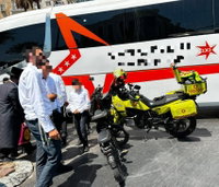 ילד בן 7 חולץ מתחת לאוטובוס בעיר החרדית, מצבו קשה