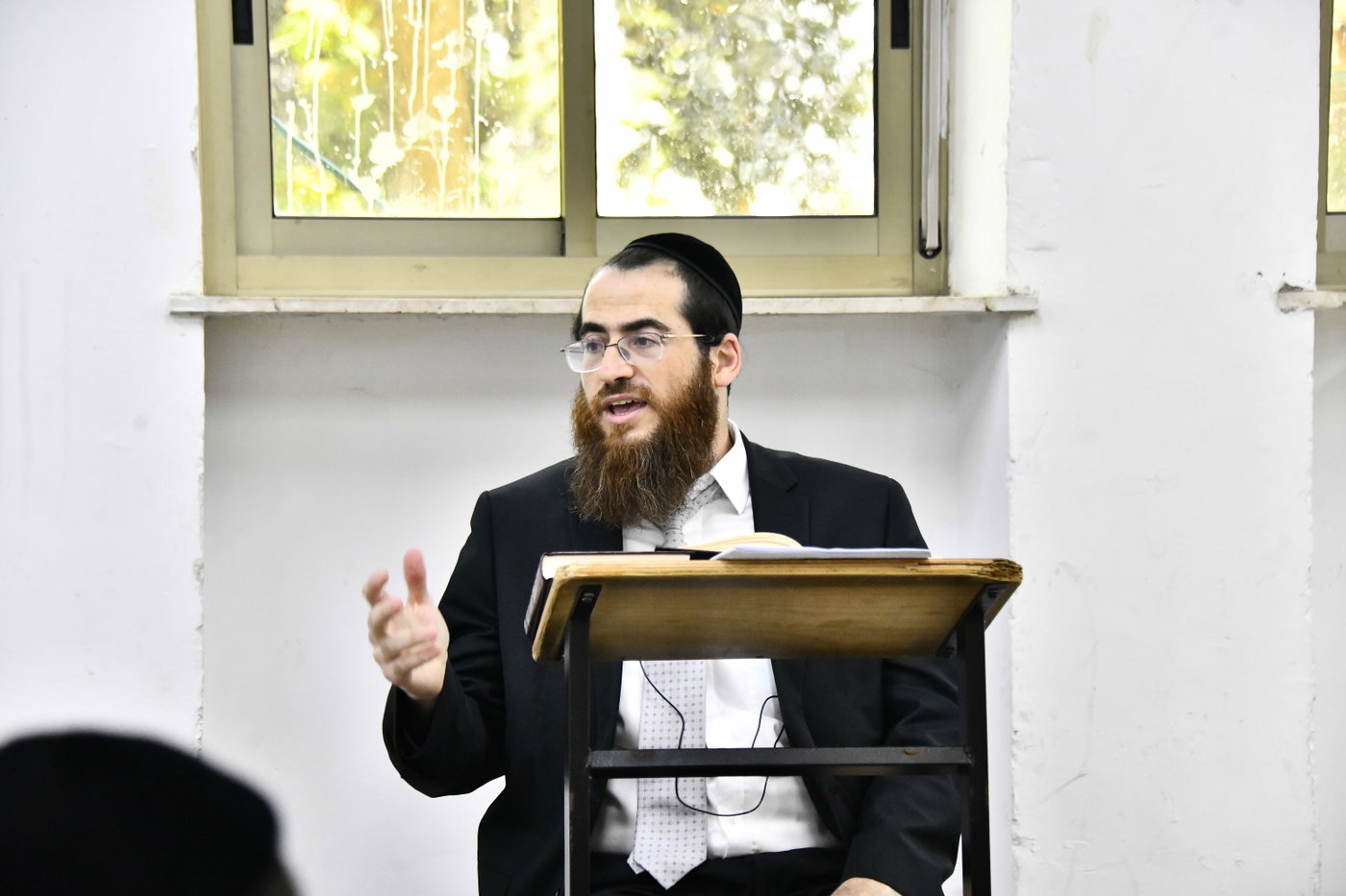 פתיחת הזמן בישיבת 'דעת חיים'