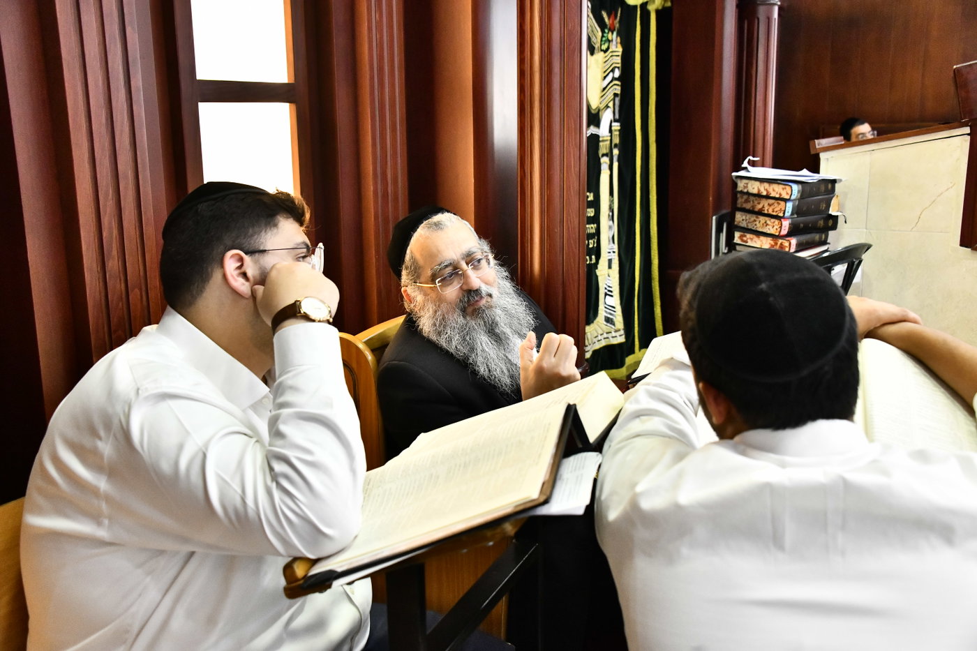 פתיחת הזמן בישיבת 'דעת חיים'
