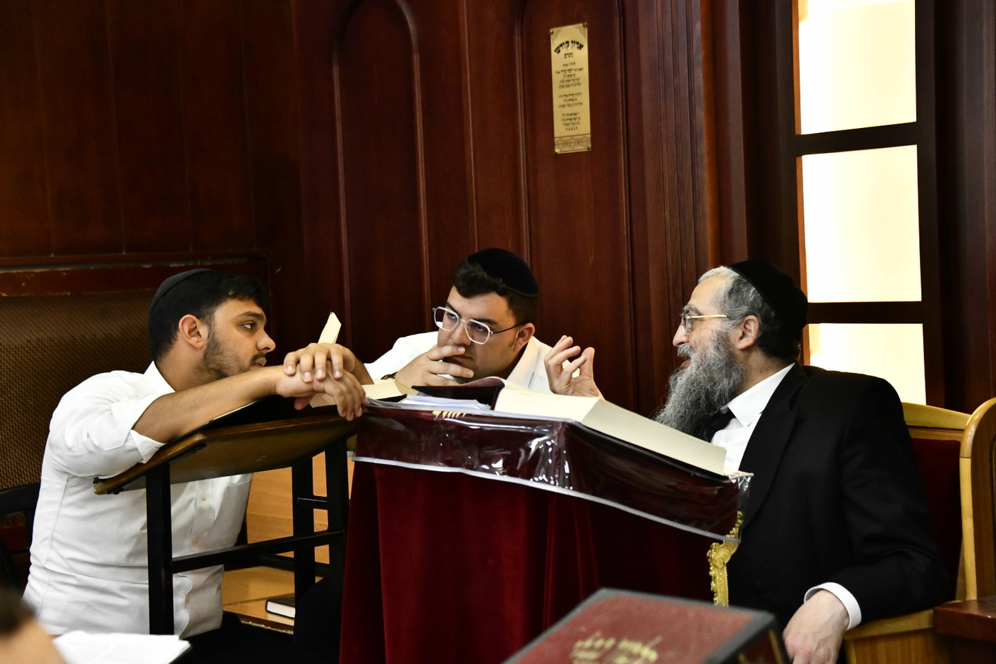 פתיחת הזמן בישיבת 'דעת חיים'