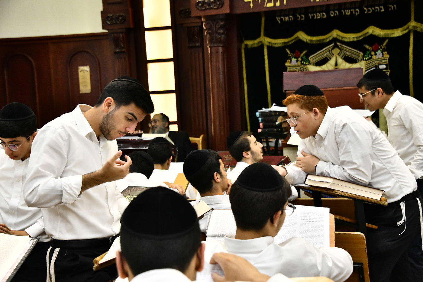 פתיחת הזמן בישיבת 'דעת חיים'