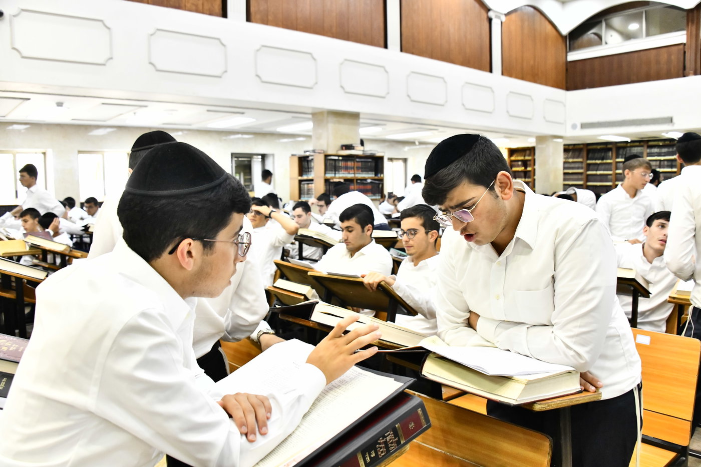 פתיחת הזמן בישיבת 'דעת חיים'
