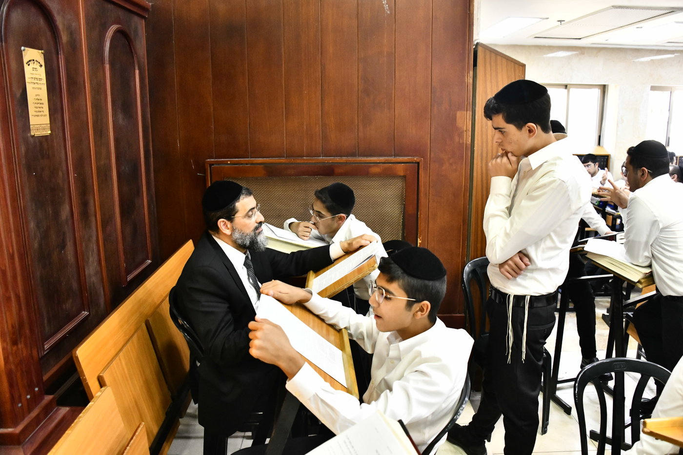 פתיחת הזמן בישיבת 'דעת חיים'