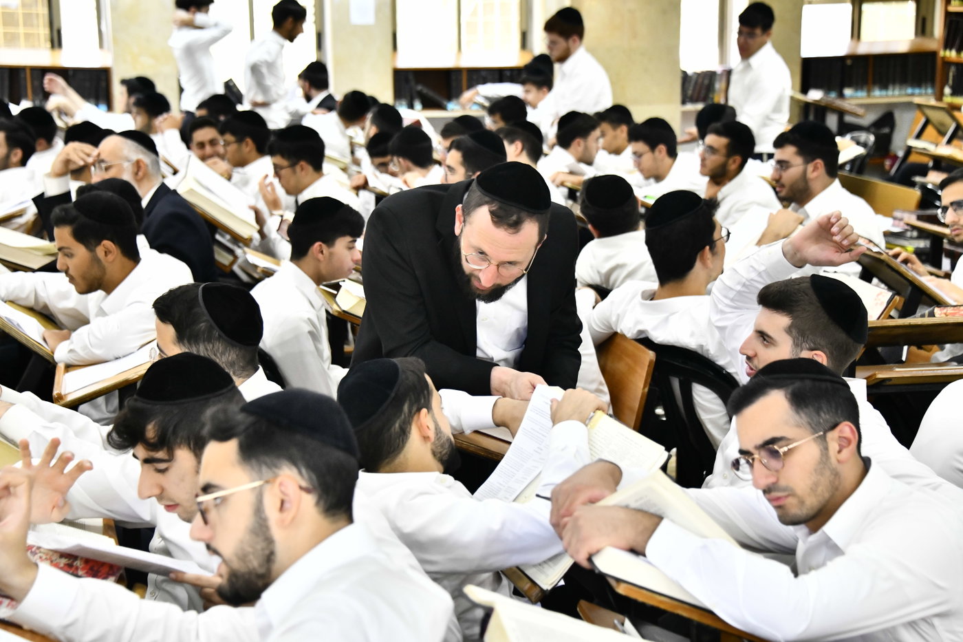 פתיחת הזמן בישיבת 'דעת חיים'