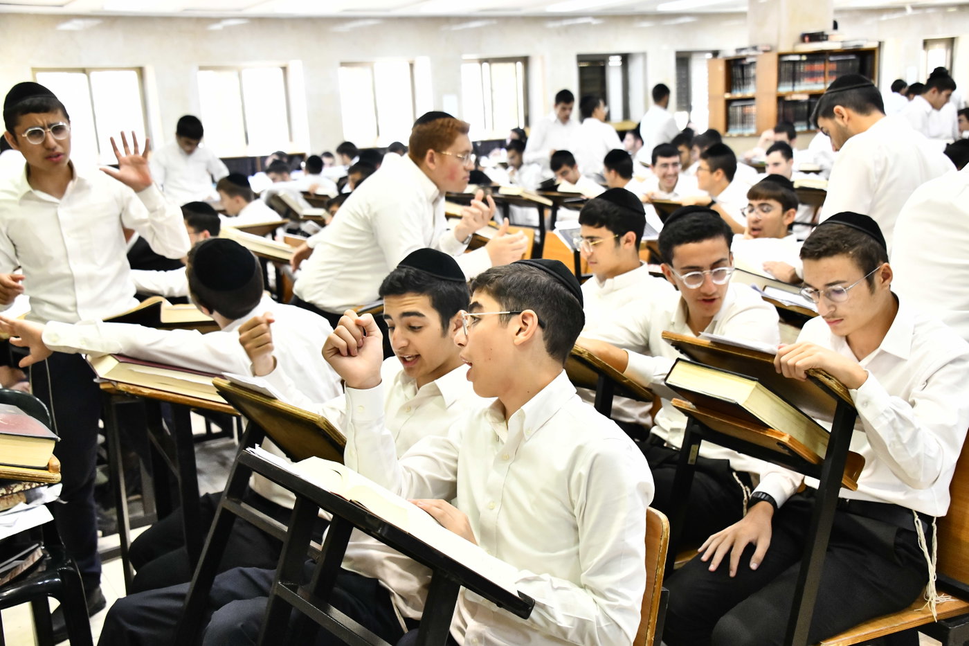 פתיחת הזמן בישיבת 'דעת חיים'