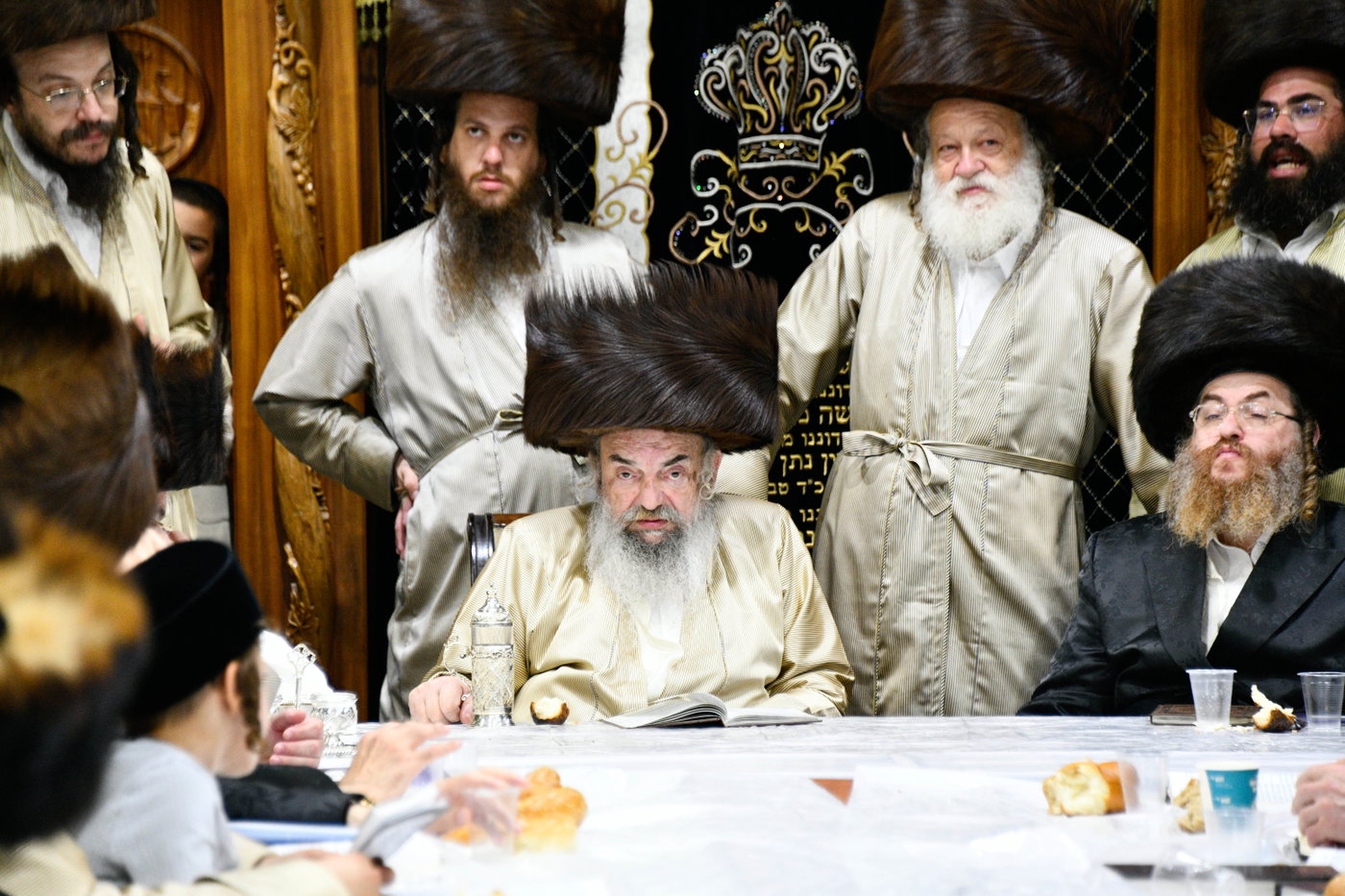 האדמו"ר מלעלוב שבת בבני ברק