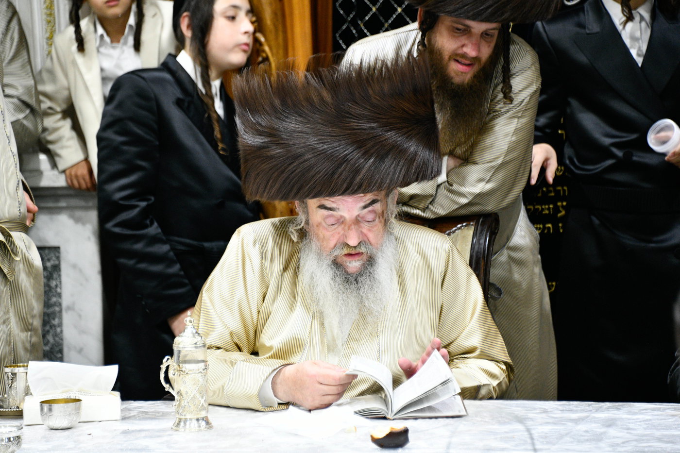 האדמו"ר מלעלוב שבת בבני ברק