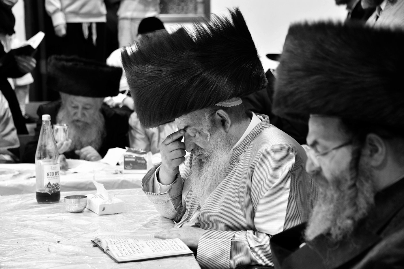 האדמו"ר מלעלוב שבת בבני ברק