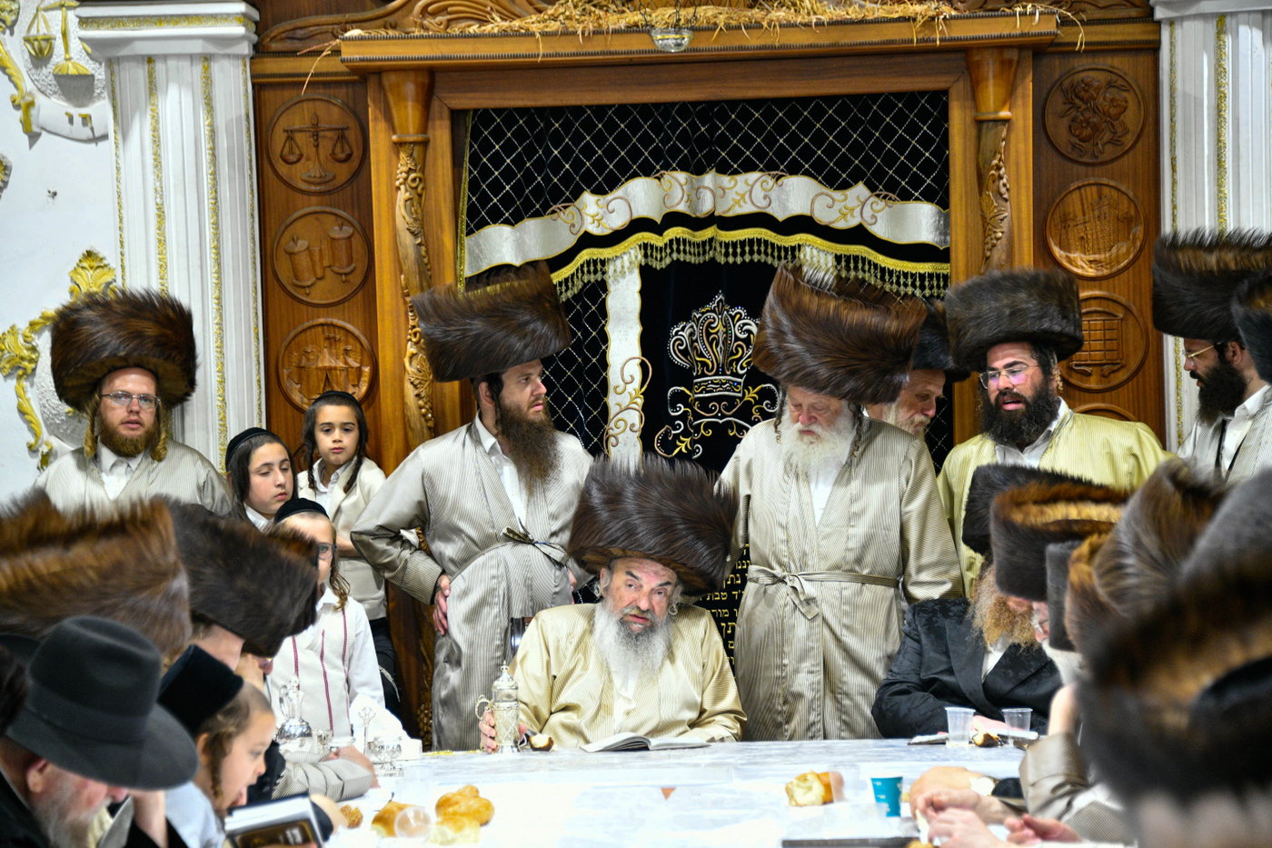 האדמו"ר מלעלוב שבת בבני ברק
