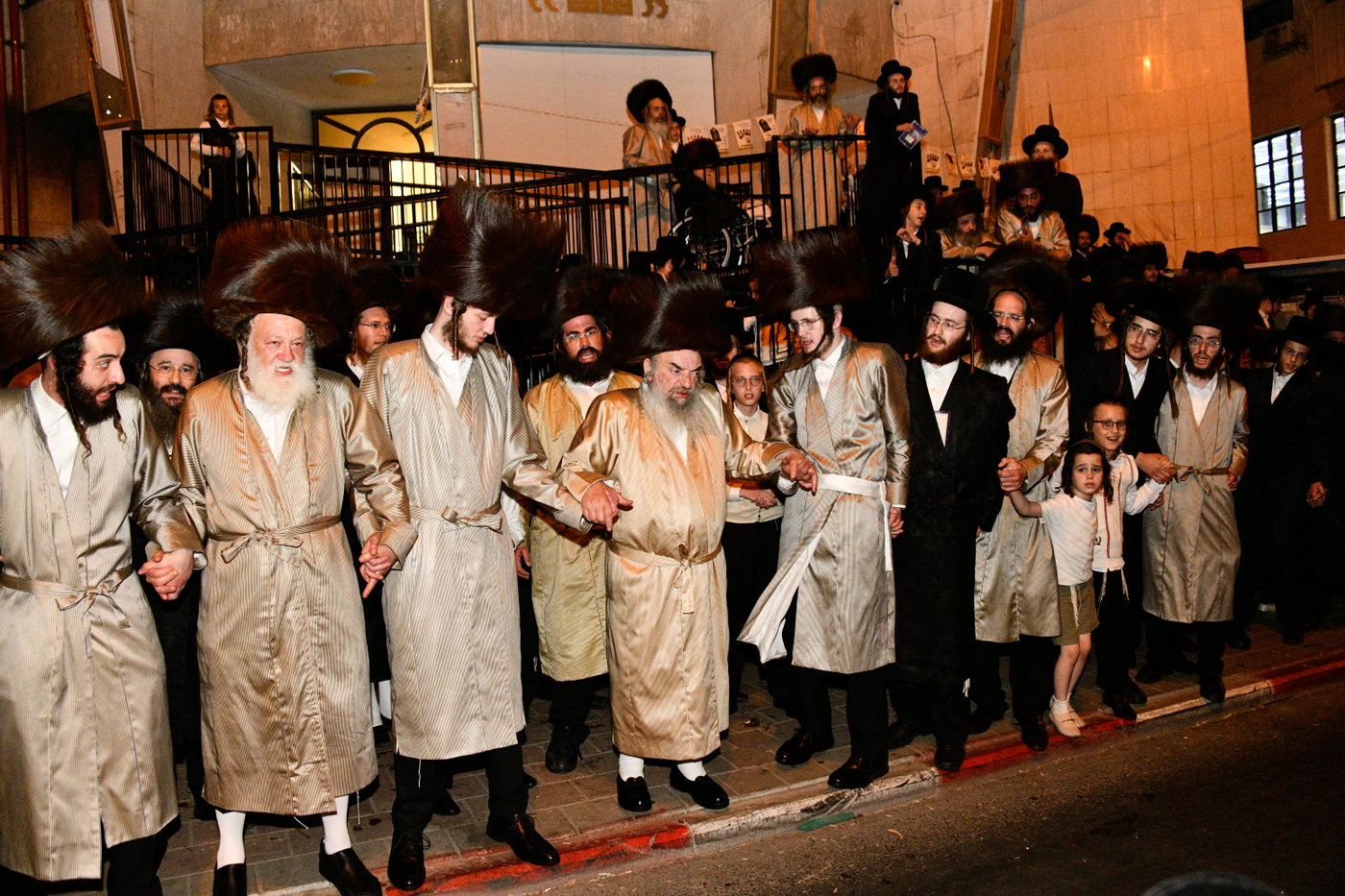 האדמו"ר מלעלוב שבת בבני ברק