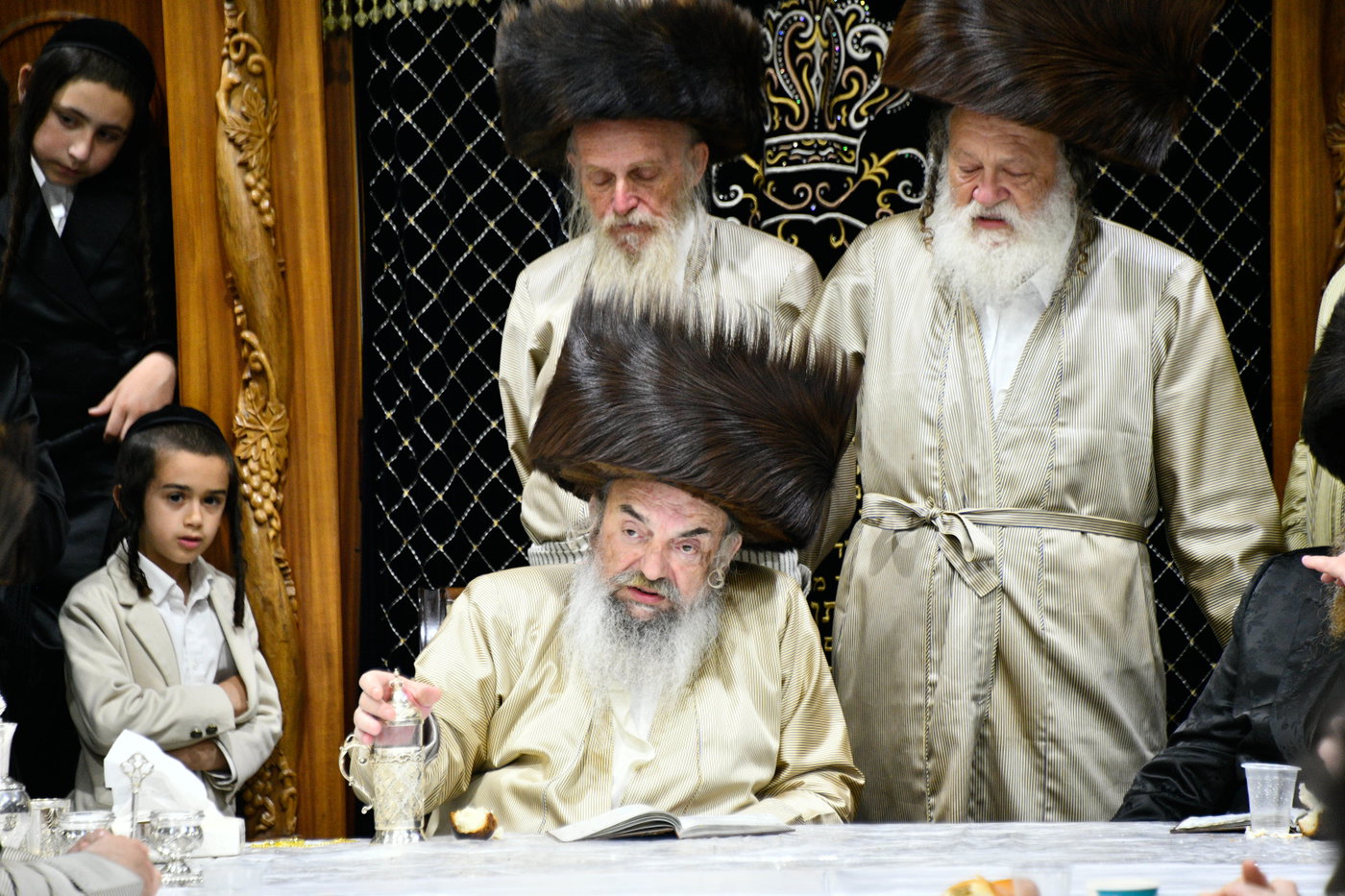 האדמו"ר מלעלוב שבת בבני ברק