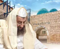 הגאון רבי מסעוד בן שמעון עולה למירון לתפילה מרטיטה וזעקה נרגשת