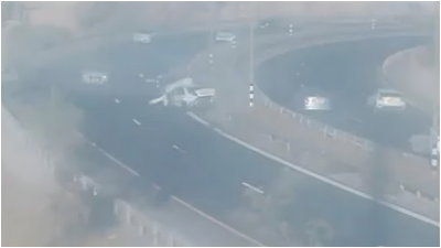 צפו: איבד שליטה על הרכב והרג בתאונה קטלנית שני שב"חים בירושלים