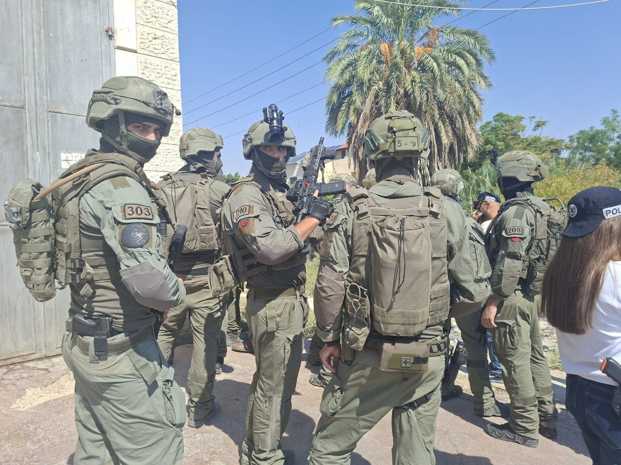 החיילים בחיפוש אחר המחבל