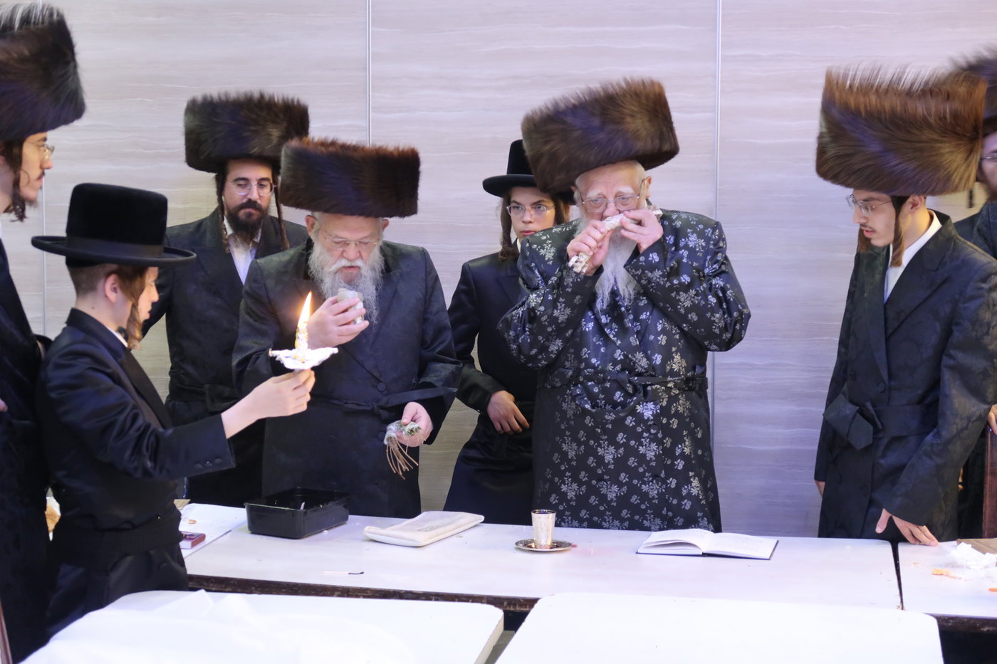 האדמו"ר משאץ ויז'ניץ בבני ברק