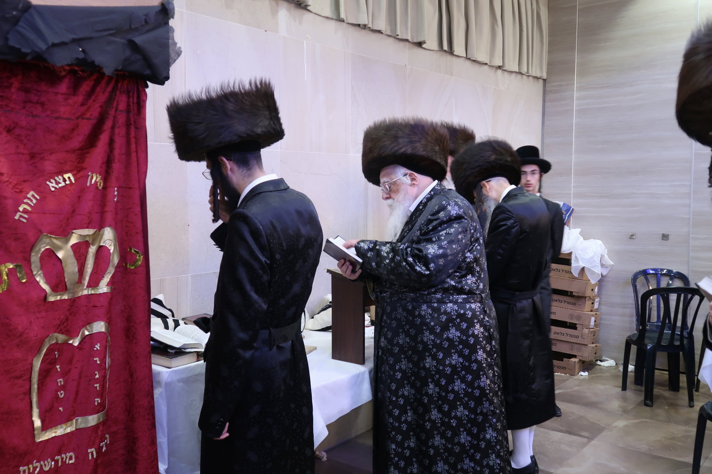 האדמו"ר משאץ ויז'ניץ בבני ברק