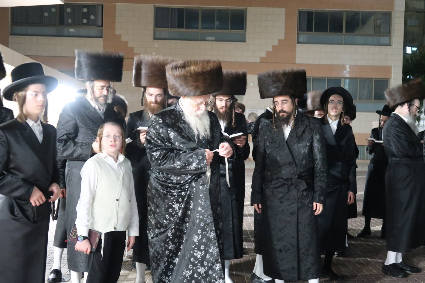 האדמו"ר משאץ ויז'ניץ בבני ברק