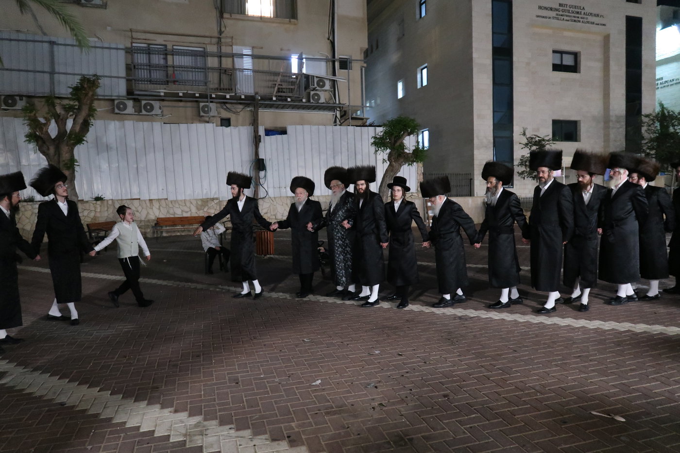האדמו"ר משאץ ויז'ניץ בבני ברק