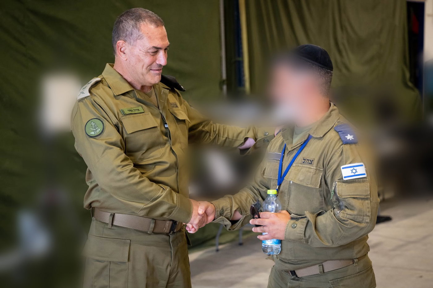 הרמטכ"ל, רב-אלוף אייל זמיר, בבסיס פלמחים
