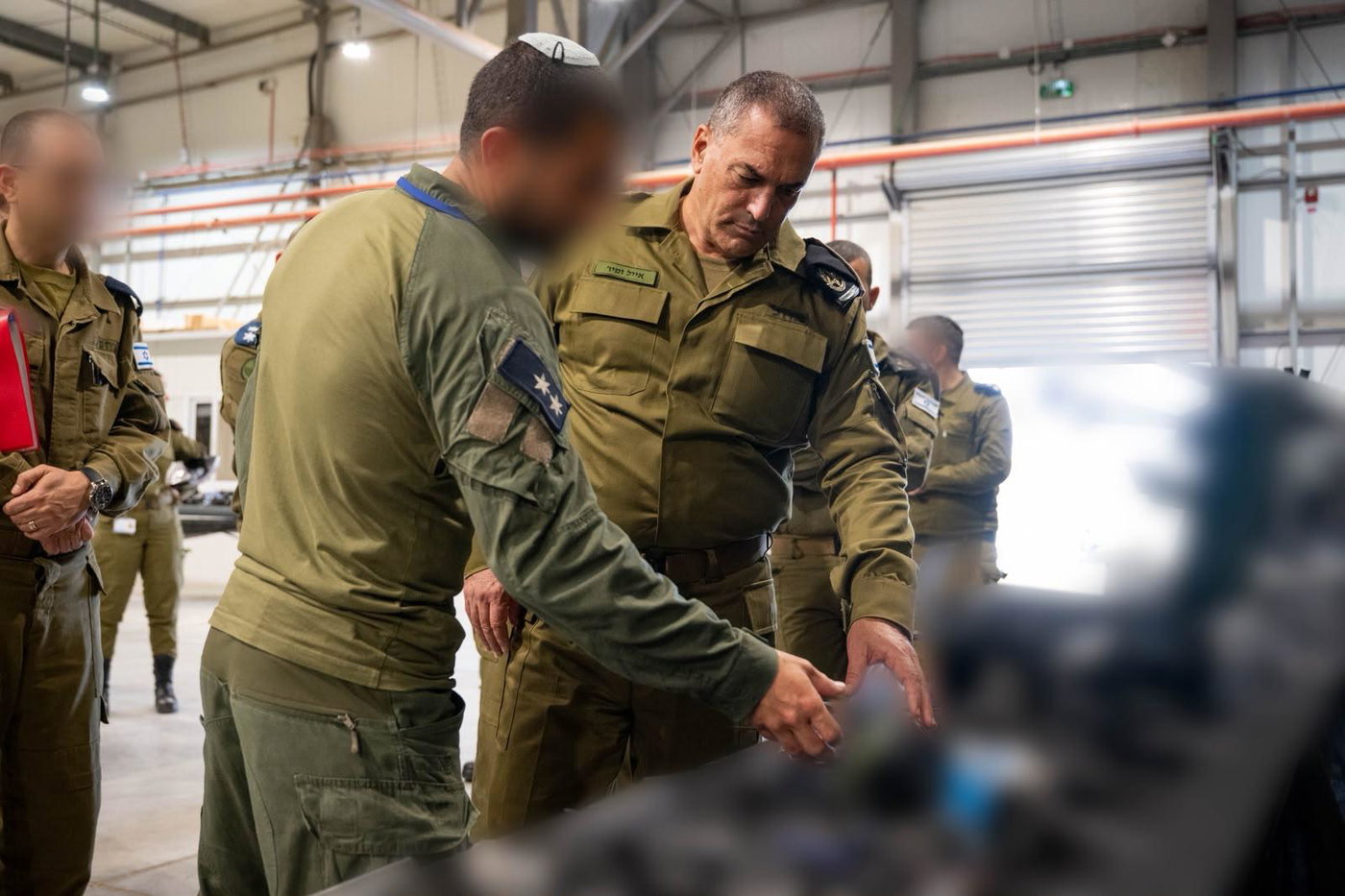 הרמטכ"ל, רב-אלוף אייל זמיר, בבסיס פלמחים