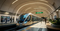 הדמיה של רכבת המטרו