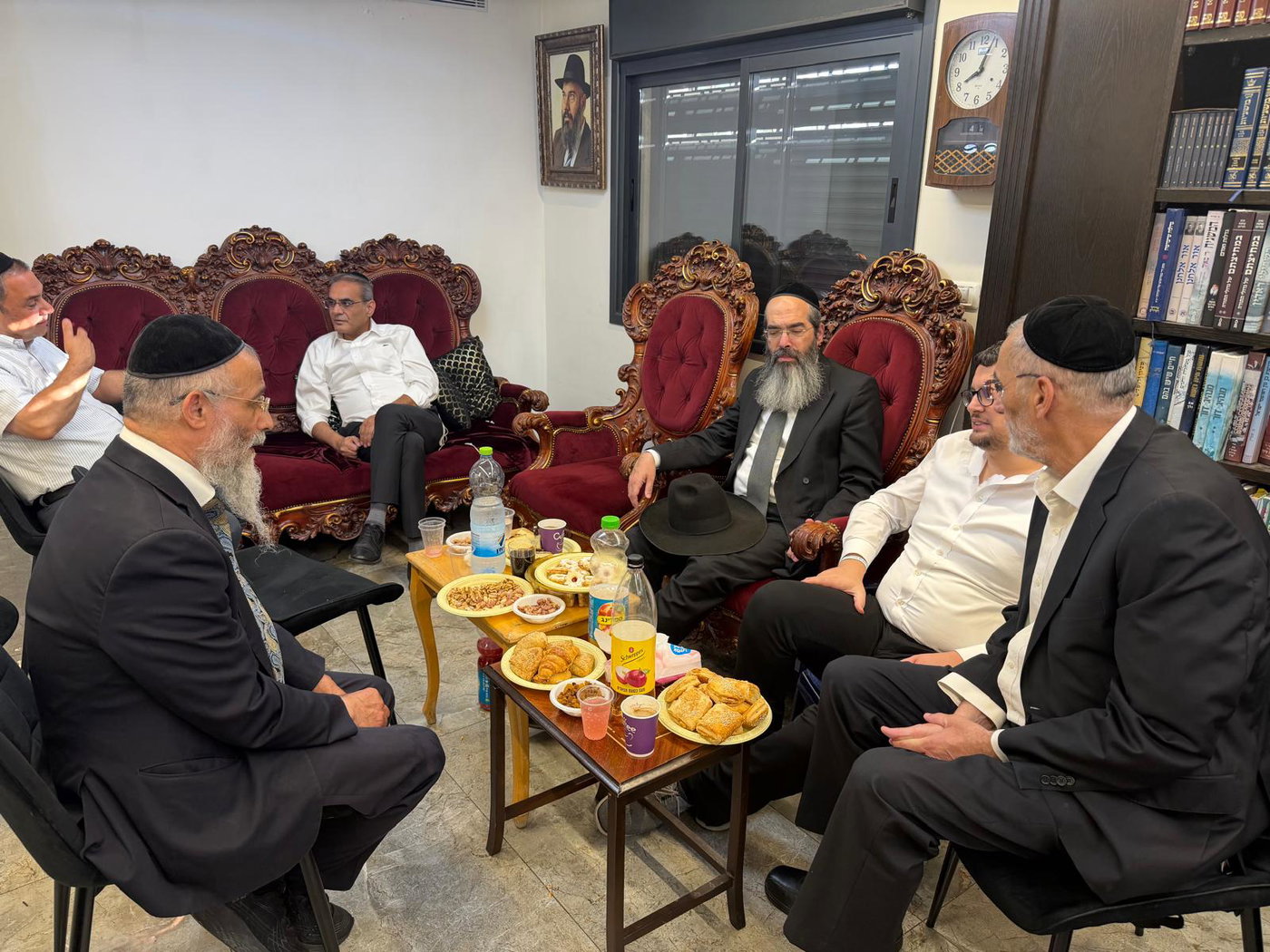 ניחום אבלים אצל משפחת כהן