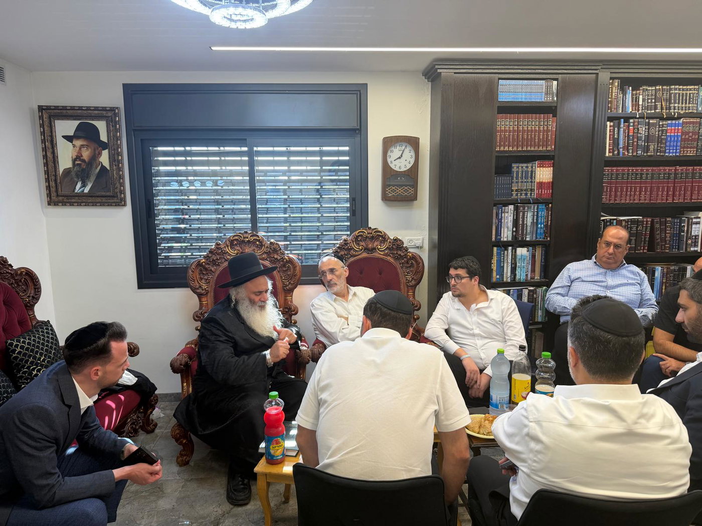 ניחום אבלים אצל משפחת כהן