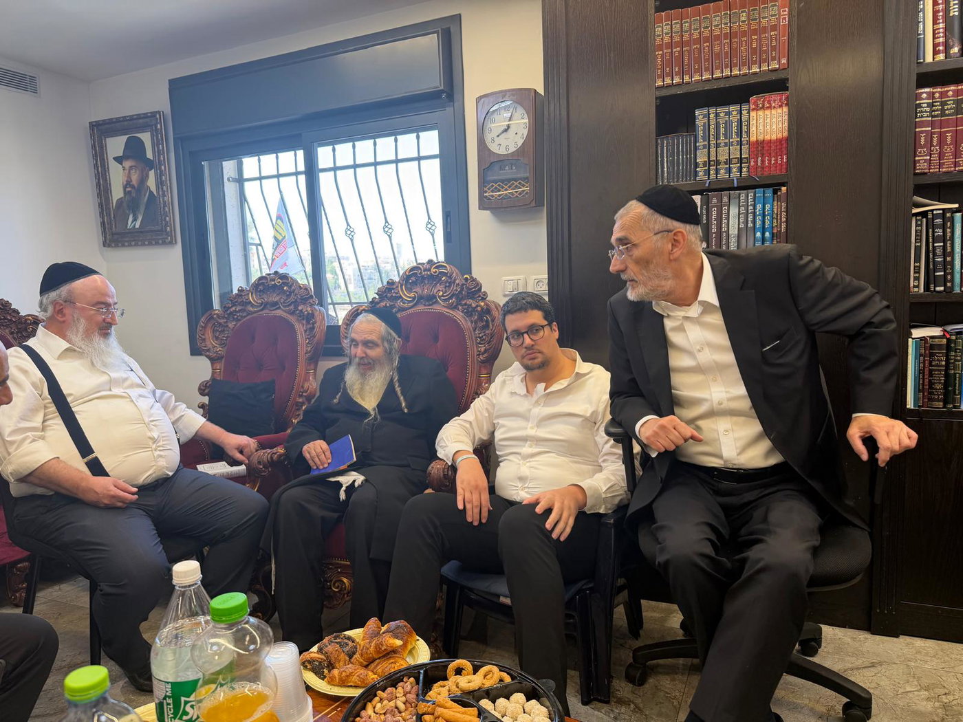 ניחום אבלים אצל משפחת כהן